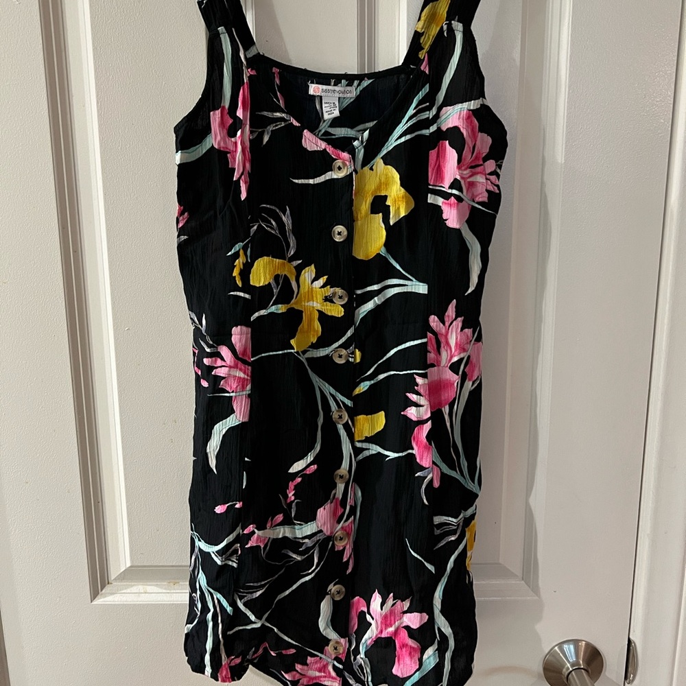 Sisstrevolution Dress Floral Tropical